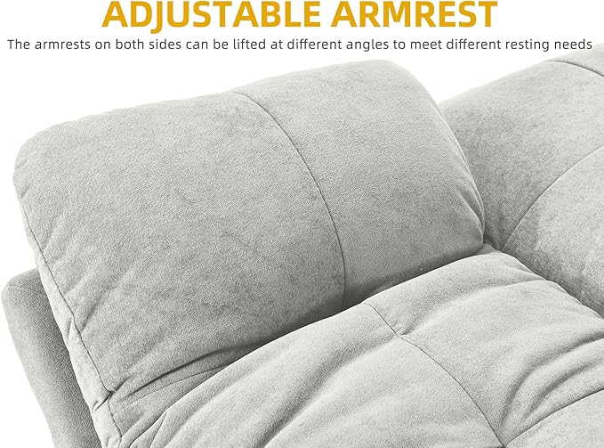 YITAHOME Convertible Futon Sofa Bed, 70" Folding Futon Set for Living Room Home Office Aprtment, Modern Futon Couch with Adjustable Backrest & Armrests, Recliner Lounge, Loveseat Sofa