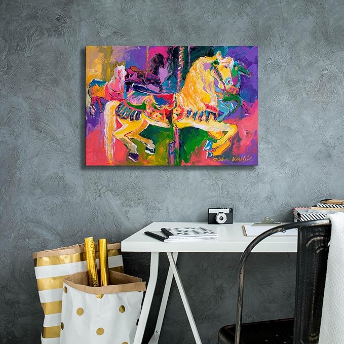 Epic Graffiti 'Artcar 2' by Richard Wallich, Canvas Wall Art, 26"x18"