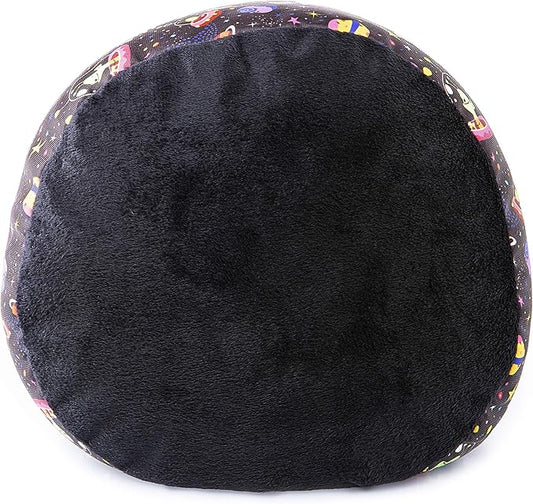 Deluxe Comfort MBR-WRLD-SPC Mooshi Squish Microbead Bed Pillow, Pattern, Space