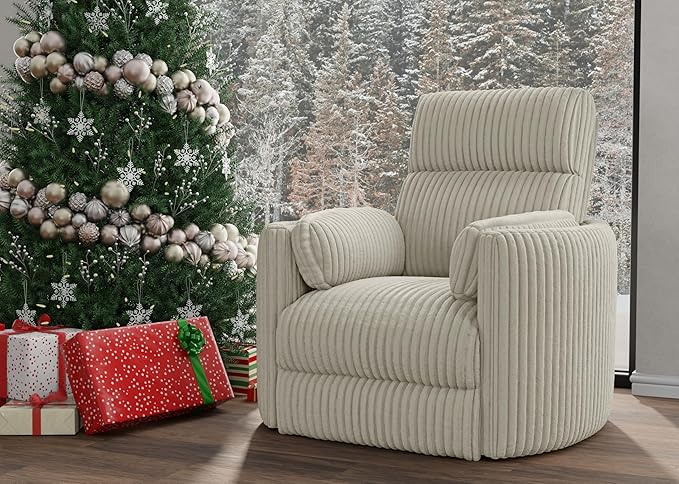 Parker Living Radius - Mega Ivory Power Reclining Sofa Loveseat and Recliner