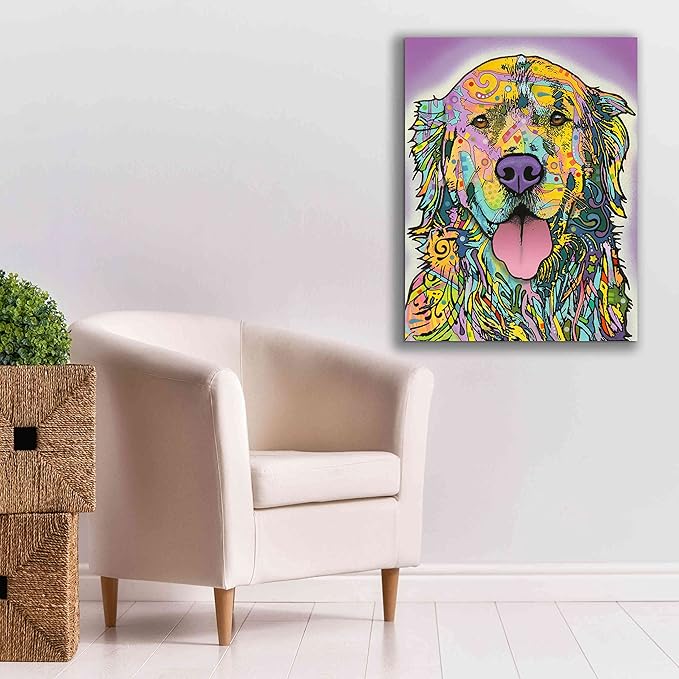 Epic Graffiti 'Silence Is Golden' by Dean Russo, Canvas Wall Art, 26"x34"