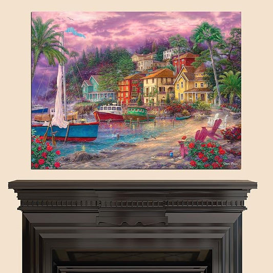 Cortesi Home 'On Golden Shores' by Chuck Pinson, Canvas Wall Art, 26" x 34"