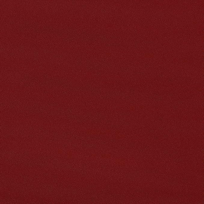Sun Zero Nordic 2-Pack Theater Grade Noise Reducing Extreme 100% Blackout Grommet Curtain Panel Pair, 52" x 108", Red