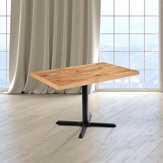 Flash Furniture Mayfair 30" x 48" Rectangle Butcher Block Style Table Top