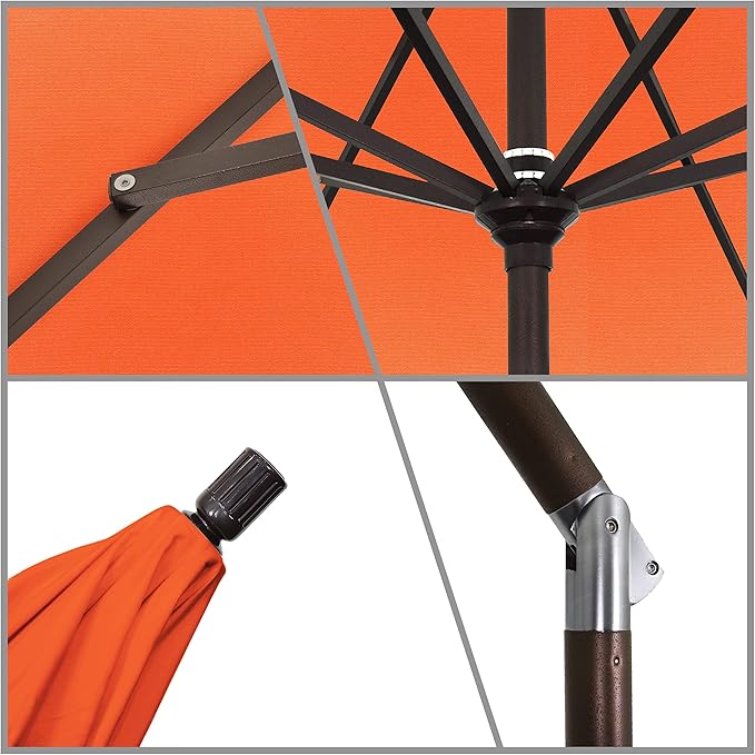 California Umbrella 11' Rd Tahoe Series Aluminum Patio Umbrella