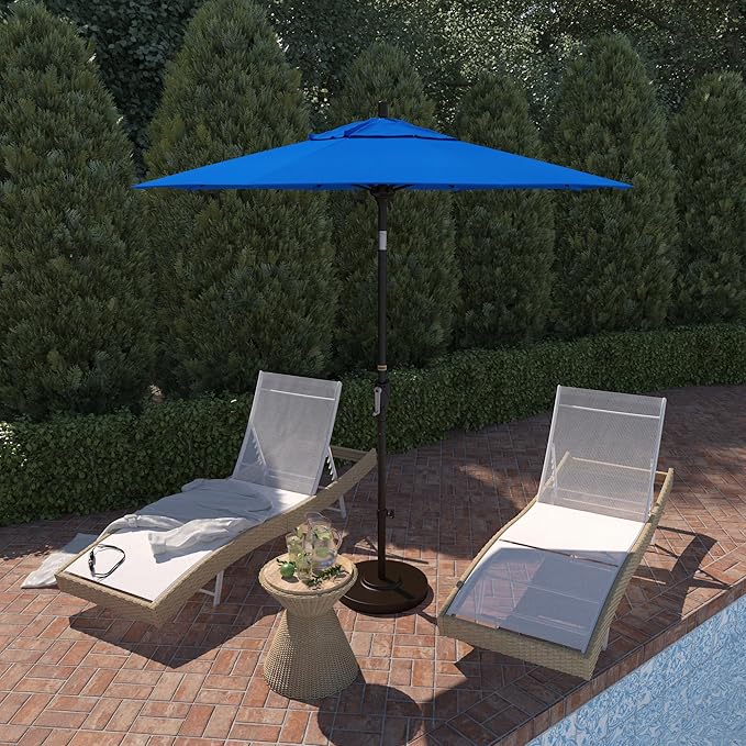 California Umbrella 7.5' Round Aluminum Market Umbrella