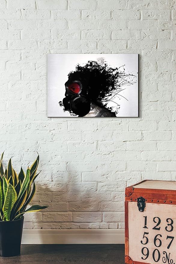 Cortesi Home 'Ghost Warrior' by Nicklas Gustafsson, Canvas Wall Art, 18"x26"