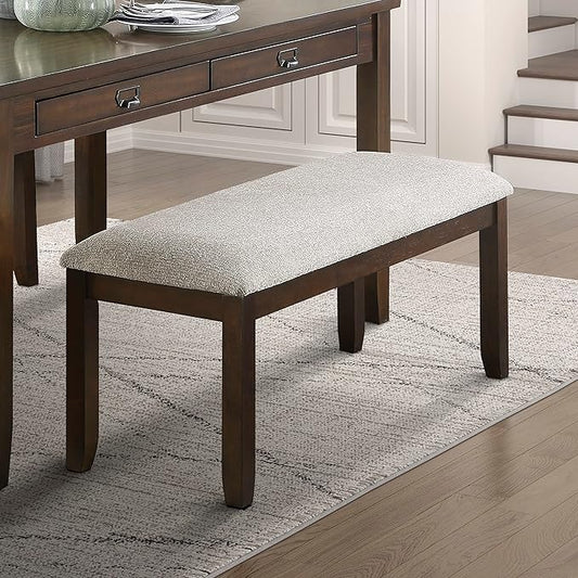 Lexicon Willow Dining Bench, Dark Cherry