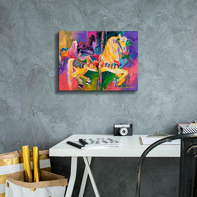 Epic Graffiti 'Artcar 2' by Richard Wallich, Canvas Wall Art, 16"x12"