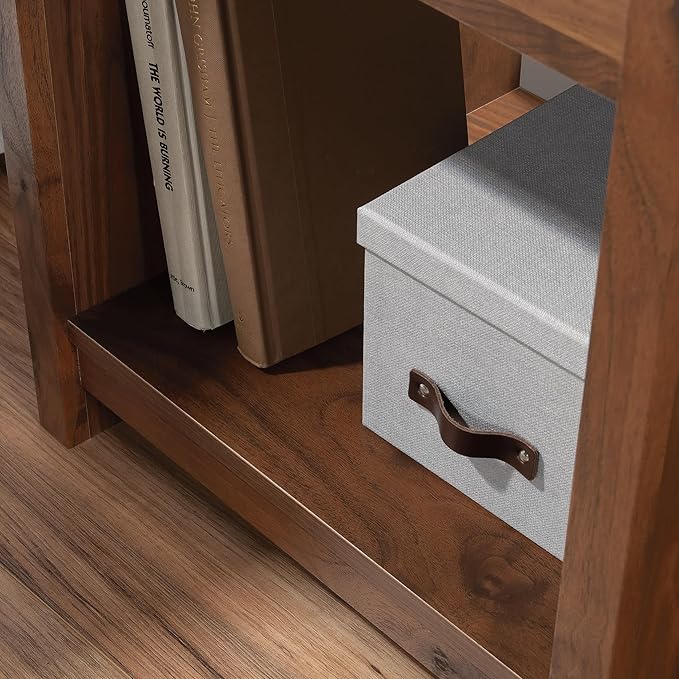 Sauder River Ranch Night Stand, Grand Walnut Finish