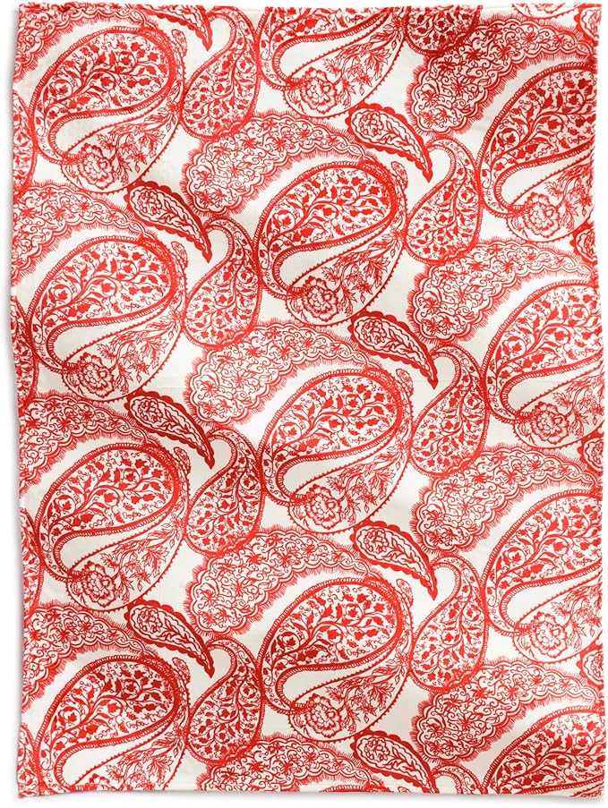 Vera Bradley Women's Fleece Oversized Throw Blanket, Paisley Key