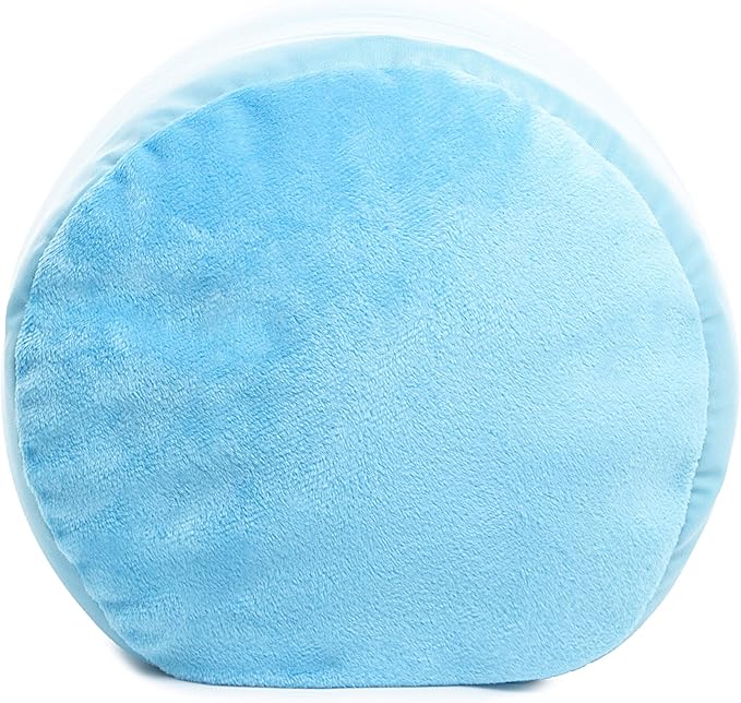 Deluxe Comfort Mooshi Squish Microbead Bed Pillow, 14" x 7" - Airy Squishy Soft Microbeads - Eighteen Fun Bubbly Colors To Choose From - Cuddly And Fun Dormroom Accessory - Bed Pillow, Teal