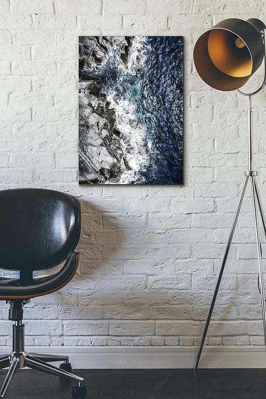 Cortesi Home 'Skagerrak Coastline' by Nicklas Gustafsson, Canvas Wall Art, 18"x26"