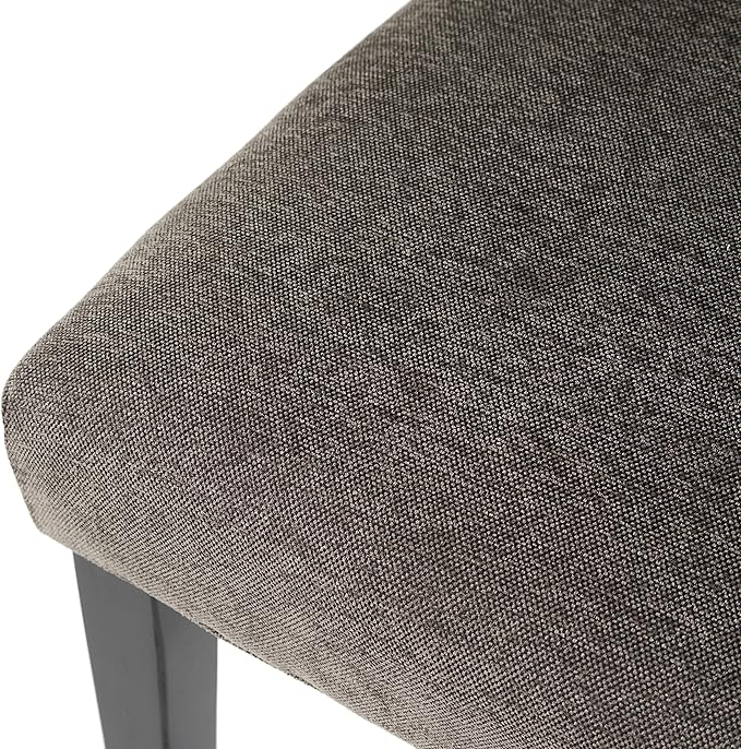Christopher Knight Home CKH Crown Top Dining Chairs, 2-Pcs Set, Dark Grey