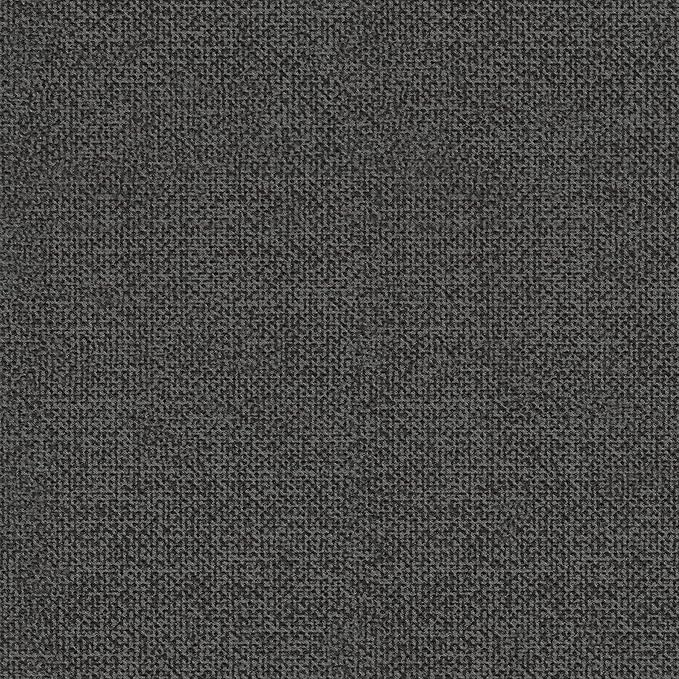 Flash Furniture Harris 4 Drawer Storage Dresser - Black Cast Iron Frame and Wood Top - 4 Easy Pull Dark Gray Fabric Drawers