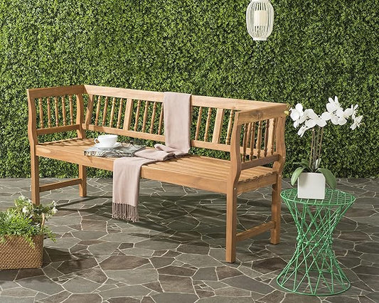 Safavieh PAT6732A Outdoor Collection Brentwood Bench