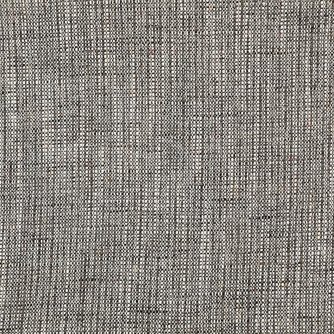 OSP Home Furnishings Jasmine ‎Mid-Century Modern Accent Chair with Wood Legs, Tweed Charcoal Fabric
