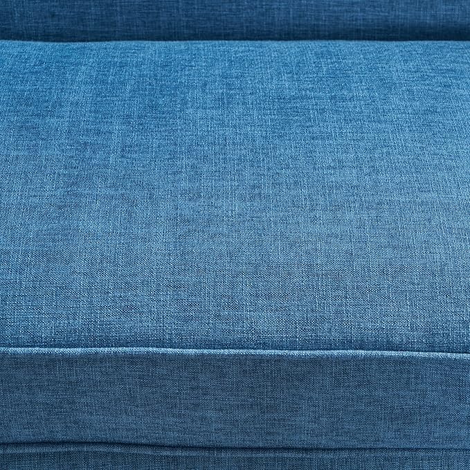Christopher Knight Home Mariah Mid-Century Modern Loveseat, Muted Blue
