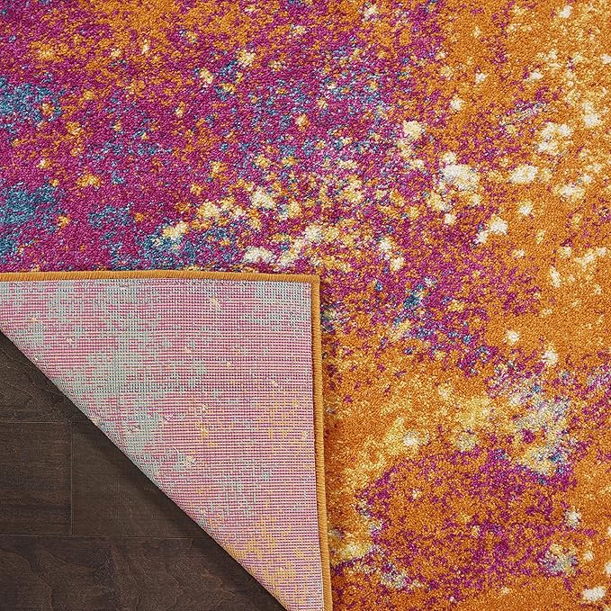 Nourison Home Passion Sunburst 10' x 14' Area Rug, Modern, Abstract, Easy-Cleaning, Non-Shedding, Bedroom, Living Room, Dining Room, Kitchen